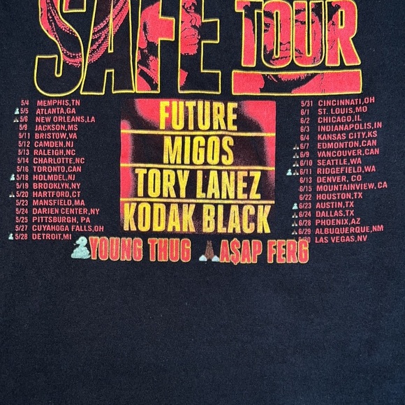 FUTURE- Nobody Safe Tour Concert T- Shirt Adult Small - Picture 4 of 4